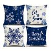Venta caliente directa de fábrica funda de almohada serie Grinch de Navidad funda de cojín para coche sofá mesita de noche