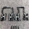 Shimano T4000 Bicicleta de Montaña Bicicleta Plegable V-Brake Palanca de Freno de Caliper Pastillas de Freno Universal