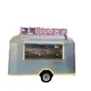 Carrito de Comedor de Acero Inoxidable Espejo de Venta Caliente Transfronterizo Remolque de Camping Multifuncional Carrito de Snacks para Mercado Nocturno de Calle Comercial Celebridad de Internet Almacén en la Nube