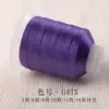 Cordón trenzado hecho a mano de color Morandi de 18 hebras, material DIY para pulseras, cuerda trenzada, collares, atar colgantes y cordón para colgar