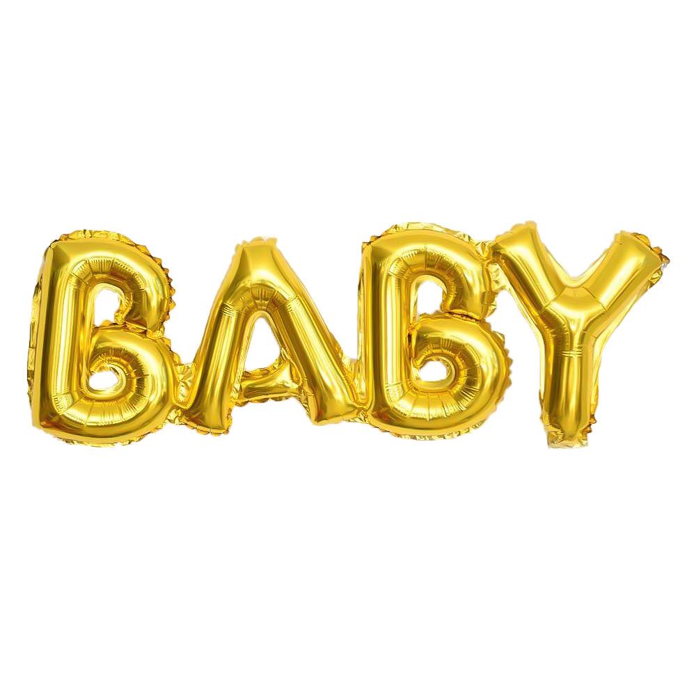 金色连体BABY白底