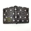 Bolsa para Monedas Corta de PU para Halloween, Cartera de Cuero Unisex para Estudiantes con Porta Tarjetas en Stock