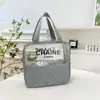 Bolsa de Cosméticos Transfronteriza Ins de Alta Gama Impermeable de PVC Gran Capacidad Bolso de Mano para Mujer Bolsa de Neceser de Viaje para Cosméticos