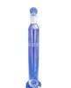 Probeta de vidrio con tapón de vidrio 25ml, 50ml, 100ml, 250ml probeta de vidrio con escala escala clara