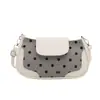 Bolsos Nuevos Otoño 2026 Bolso de Hombro Único Bolso de Axila Moda Femenina Lunares Bolso Dumpling Color Bloque Nicho Bolso Cruzado Venta al por Mayor