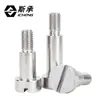 Tornillos de cabeza plana de acero inoxidable 304, tornillos de hombro con rosca parcial, tornillos de tope de paso alto, tornillos de cabeza plana M2-M8