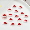 Série de Natal Dos Desenhos Animados Nail Art Jóias Gelo Através Tridimensional Papai Noel Alce Resina DIY Desgaste Acessórios de Armadura