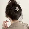 Nuevo Pasador Floral Vintage, Accesorio para el Cabello para Mujeres, Pinza Retorcida para la Parte Posterior de la Cabeza, Pinza de Garra para el Cabello, Pasador, Adorno para el Cabello