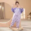 Pijama para niños niñas primavera y otoño manga larga otoño algodón puro mono para niños mameluco para niñas mono para bebé
