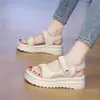 Sandalias Deportivas de Verano para Mujer para Exteriores con Sensación de Caminar sobre las Nubes, Nuevo Modelo 2026, Aptas para la Playa, Chanclas Casuales Cómodas de Suela Gruesa que Combinan Bien con Vestidos