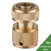 Conector de pistola de água de irrigação de jardinagem 4/6 pontos de conexão de água de latão conector rápido tubo de água acessórios de tubulação de água de lavagem de carro conexão rápida