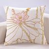 Regalos: Flor de Loto Tridimensional Estilo Chino Decoración del Hogar, Cojín para Sofá de Sala de Estar, Cojín Decorativo, Venta al por Mayor, Personalizable con Logo, Suave