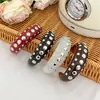 Pulseira Vintage Retro com Tachas Âmbar, Bracelete Largo de Design Único, Pulseira de Luxo Leve Estilo Francês para Mulheres
