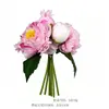 Buquê de Flores Artificiais de Peônia com Cabo de Alta Qualidade Casamento Decoração de Arranjo Floral para Casa Parede de Flores Decoração de Casamento Arte Floral