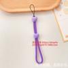 Nuevo Lanyard para Teléfono Móvil de Flor de Dibujos Animados Anti-Pérdida Creativo para Muñeca Cuerda de Nylon Llave Colgante Hebilla Cadena Corta para Mano