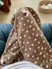 Pantalones de Pijama Fluffy de Copo de Nieve para Mujer Otoño Invierno Sueltos Lindos Casuales Estampado de Leopardo Dibujos Animados Cálidos para Casa Pantalones Largos