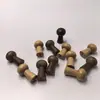 En Stock Fabricante Perchero de Madera Maciza Gancho Soporte de Exhibición Gancho para Ropa Gancho Único Soporte de Exhibición de Madera Natural Gancho Creativo de Madera Maciza para Abrigos
