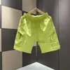 Moda de verano para hombre, shorts de trabajo versátiles y modernos para hombres y adolescentes, shorts deportivos transpirables con cordón de dopamina