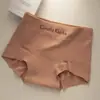 Roupa íntima feminina 10A de Algodão de Fibra Longa de Xinjiang Antibacteriano, Algodão Puro, Tamanho Grande, Sem Costura, Cintura Alta, Gancho Estendido, Ângulo Plano, Antibacteriano