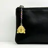 Venta al por mayor del fabricante Cabeza de Buda Chapada en Oro Campana de Agua Oro Mate Cabeza Pequeña de Buda Colgante para Llavero de Mochila Decoración Llavero