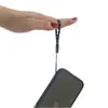 Nuevo Cordón Creativo para Teléfono Móvil Cuerda Corta para Dedo Trenzado Retorcido Anillo de Hebilla Colgante para Memoria USB Anillo de Llave