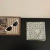 ¡Pequeña literatura y arte gris! Pañuelo Cuadrado Pequeño de Algodón Estampado Azul y Rojo Vintage Estilo Coreano Pañuelo Versátil de Alta Calidad