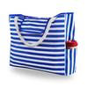 Bolsa de Praia Grande Bolsa de Compras Feriado Estampada Portátil Bolsa de Ombro Grande Capacidade Esportiva Casual Lona