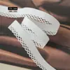Venda Direta de Fábrica Banda Elástica de Nylon com Malha de Lado Único de 1,2 cm em Estoque para Bainha de Roupa Íntima Banda de Malha