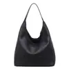 Bolsa de Axila Grande Capacidade Embossada Retro Coreana para Mulheres Outono Inicial 2025 Casual Versátil Bolsa Tote de Ombro para o Dia a Dia