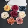Nuevas Cabezas de Flores Artificiales de Peonía Decoración de Flores de Seda DIY Accesorios para el Cabello Hechos a Mano Pasadores Flores Artificiales Retro Europeas Fabricante Venta al por Mayor