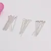 Aguja de Nueve Pines Chapada en Oro de 14K, Pin en T, Pin de Bola, Aguja para Cuentas Hechas a Mano DIY, Materiales para Accesorios de Joyería, Joyería Real Chapada en Oro
