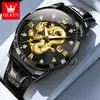 Fabricante de Relojes Marca Oris Negocio Mayorista Correa de Reloj Dragón Hebilla de Pasador de Reloj Luminoso Resistente al Agua Reloj de Cuarzo Reloj para Hombre