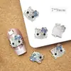 Zhou Dan Decorações Universais para Nail Art Gato Liga Completa Strass Animal de Liga Fofo Acessórios para Unhas DIY Atacado