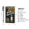 Guangna GN550BR Pluma Marcadora Metálica de Punta Suave Pincel Suave Pluma Festiva para Contabilidad Pluma de Pintura Nuevo 13 Colores