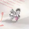Hensen Novo Brinco de Osso da Orelha Coração com Arco Estilo Coreano High-End Acessível Luxo Versátil Design de Nicho Joia Piercing