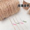Corrente em Forma de 0 Corrente DIY Colar Acessórios para Grampo de Cabelo Materiais Yiwu Acessórios de Joias Corrente Solta Atacado Varejo Corrente