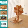 Moinho de Vento Madeira Maciça Isolamento Mat Porta-copos Mesa de Desktop Anti-Queimadura Jogo Americano Cozinha Doméstica Mesa Panela e Tigela Mat Suporte Criativo para Celular