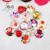 Accesorios de joyería DIY patrón romántico de diente de león de primavera Gema del Tiempo parche de vidrio venta al por mayor directa de fábrica