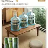 Mesa baja plegable estilo japonés para alféizar, mesa de té pequeña, no requiere instalación, mesa de té tatami, mesa baja para sentarse en el suelo