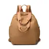 Moda Simples e Tendência Cor Sólida Versátil Para Deslocamento Grande Capacidade Tecido Oxford Leve Bolsa Pequena Mochila Simples e Moderna