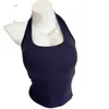 Top de tirantes dulce y picante para niña con almohadillas en el pecho, ajuste ceñido, versátil top de verano para mujer