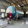 Caldeira de água quente a óleo e gás totalmente automática horizontal para fábricas e hotéis, caldeira industrial, caldeira a vapor
