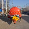 Remolque cisterna de agua de 5 toneladas fabricado por Weifang, para riego de jardines, aspersor, herramienta móvil, especificaciones del vehículo.