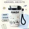 Copo Térmico Panda Aço Inoxidável 316 Mini Copo de Bolso para Mulheres, Copo Portátil Elegante para Escritório