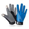 Guantes de Pesca para Hombre, Protección Solar para Exteriores, Transpirables, Antideslizantes, Resistentes al Desgaste, Dedos Índice y Medio Expuestos, Adecuados para Pesca en Mar, Pesca con Señuelo, Captura de Peces y Ciclismo