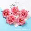 Flores Artificiales, Cabezas de Flores de Peonía, Flores Artificiales, Materiales para Manualidades, Flores de Boda, Flores Guía de Hortensia Realistas de Alta Gama para Decoración