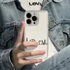 Capa de Celular com Design de Patinha de Gato ECG para Apple 17 Pro Max iPhone 16 Estilo Japonês 15 Capa Macia 14 Transparente 13/8