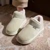 Sapatos de Algodão Quente Femininos 2026 Novo Estilo Inverno com Pelúcia Espessa para Casa Indoor Outdoor com Cobertura de Salto Antiderrapante Chinelos de Algodão para Mulheres
