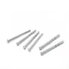 Brinco de Haste em Liga de Titânio F136 Mini Invisível Antibloqueio Tarraxa para Orelha Stud de Osso da Orelha Dormir Sem Remover Haste de Agulha 0.8/1.2mm