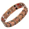 Pulsera hexagonal esférica de estilo popular cruzada para hombre magnética cuatro en uno versión ancha desmontable pulsera de muñeca para hombre joyería de mano para parejas